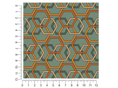 the hustle retro 1ft x 1ft Craft Sheets