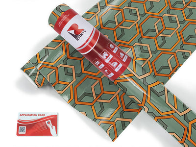 the hustle retro Craft Vinyl Roll