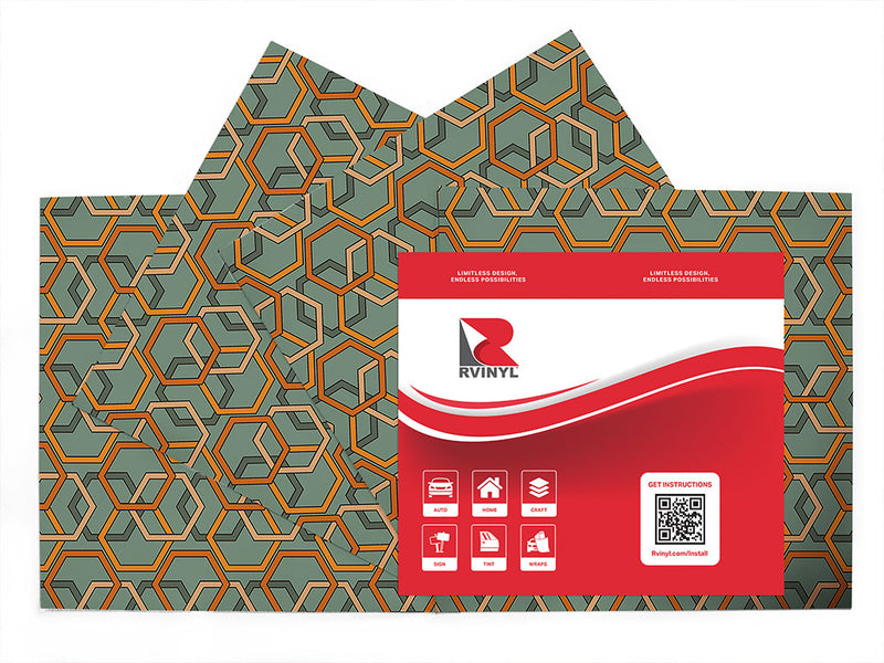 the hustle retro Craft Vinyl Sheet Pack