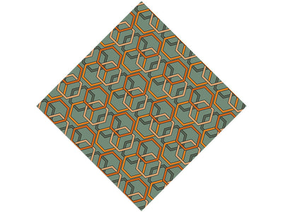 The Hustle Retro Vinyl Wrap Pattern