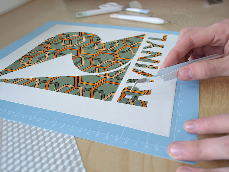 the hustle retro Easy Weed Craft Vinyl