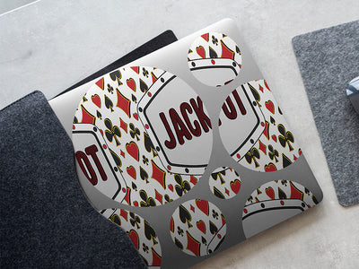 the jackpot  DIY Laptop Stickers