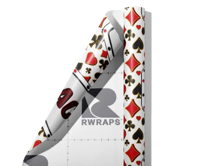 The Jackpot Americana Wrap Film Sheets~Rwraps Series 914 The Jackpot Americana Scrolled Sheet~4