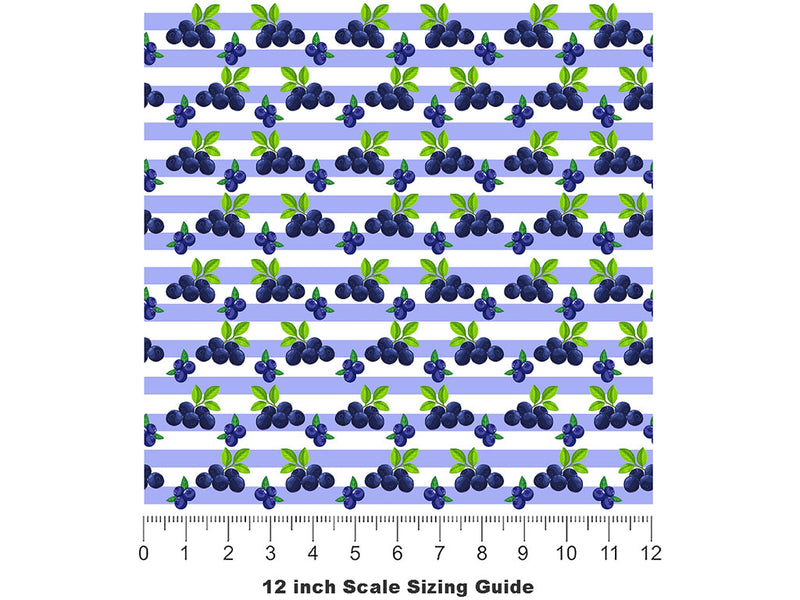 The Legacy Fruit Vinyl Film Pattern Size 12 inch Scale~Rwraps The Legacy Fruit Sizing Chart~2
