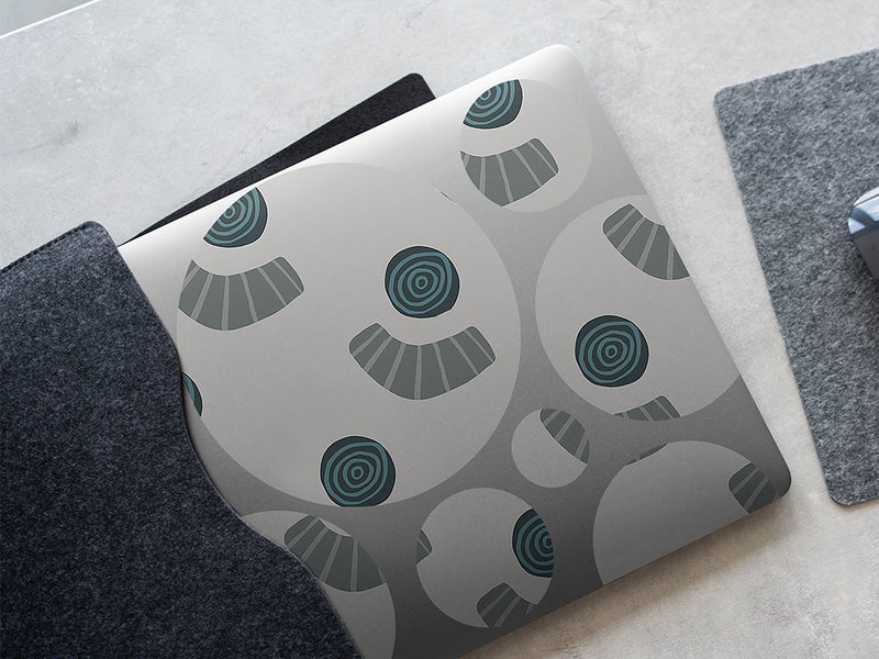 the lonely abstract geometric DIY Laptop Stickers
