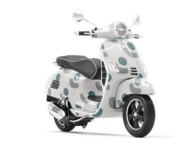 The Lonely Abstract Vespa Scooter Wrap Film