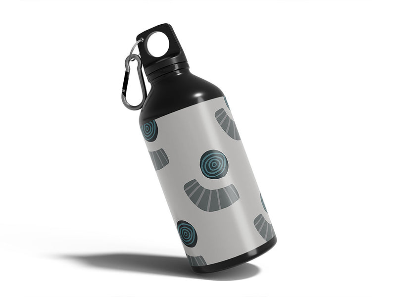 the lonely abstract geometric Water Bottle DIY Stickers