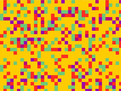 The Mikado Pixel Vinyl Wrap Pattern~Rwraps Series 914 Digitally Printed Vinyl Wrap~0
