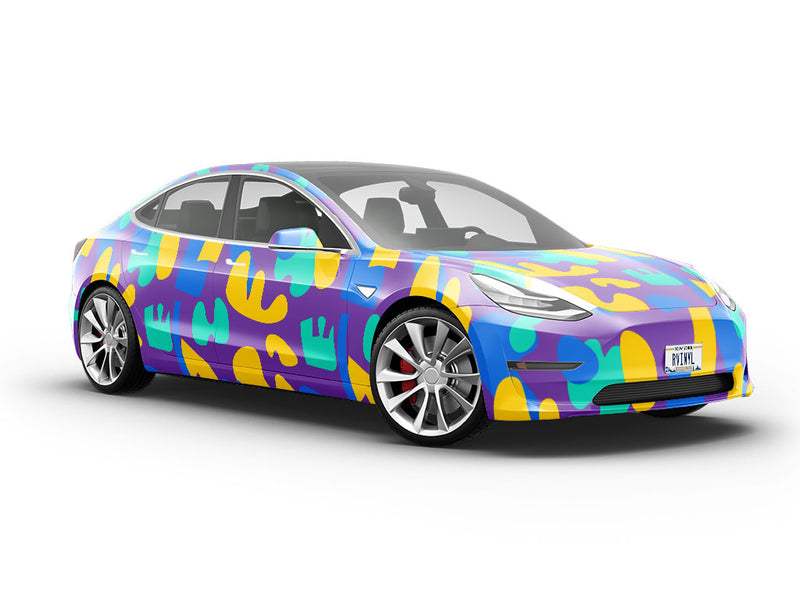 The Murex Abstract Vehicle Vinyl Wrap