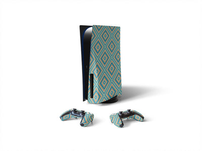 the nightlife retro Sony PS5 DIY Skin