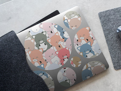 the pen animal DIY Laptop Stickers