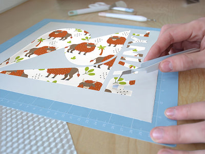 the range animal Easy Weed Craft Vinyl