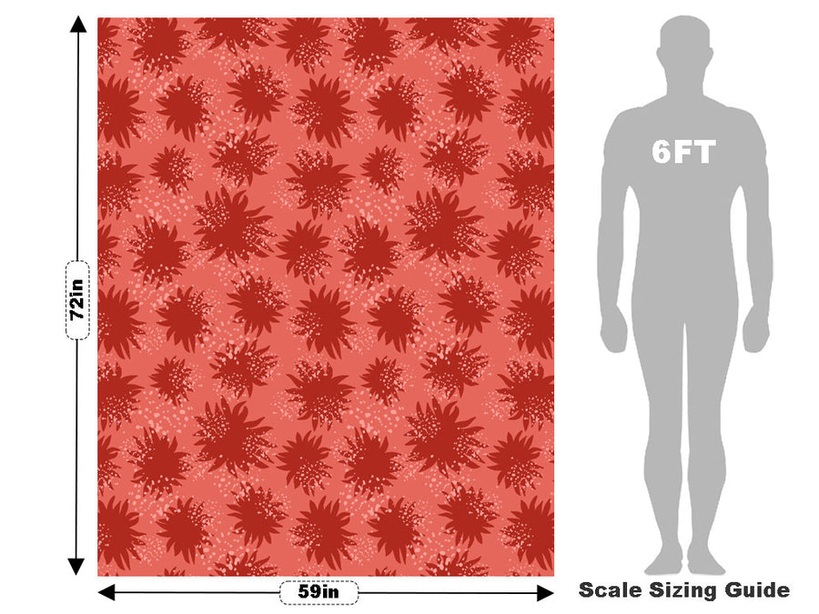 The Redhead Abstract Vehicle Wrap Scale~Rwraps Series 914 The Redhead Abstract Measurements~1