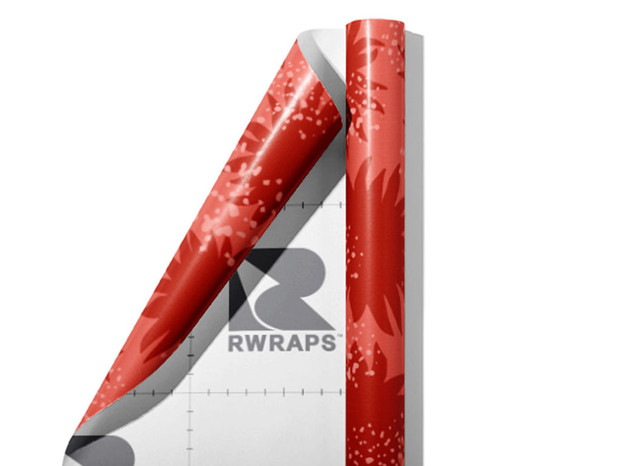 The Redhead Abstract Wrap Film Sheets~Rwraps Series 914 The Redhead Abstract Scrolled Sheet~3