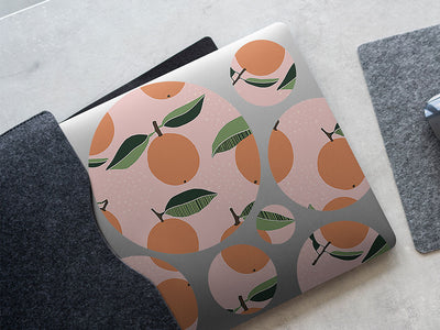 the valencia fruit DIY Laptop Stickers