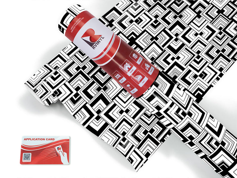 the vertical art deco Craft Vinyl Roll