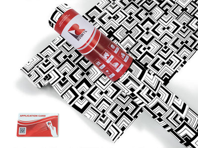 the vertical art deco Craft Vinyl Roll