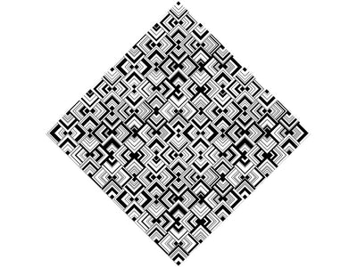The Vertical Art Deco Vinyl Wrap Pattern