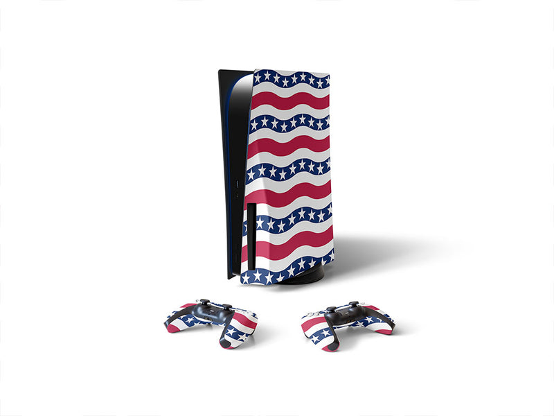the wave  Sony PS5 DIY Skin