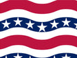 The Wave Americana Vinyl Wrap Pattern~Rwraps Series 914 Digitally Printed Vinyl Wrap~0