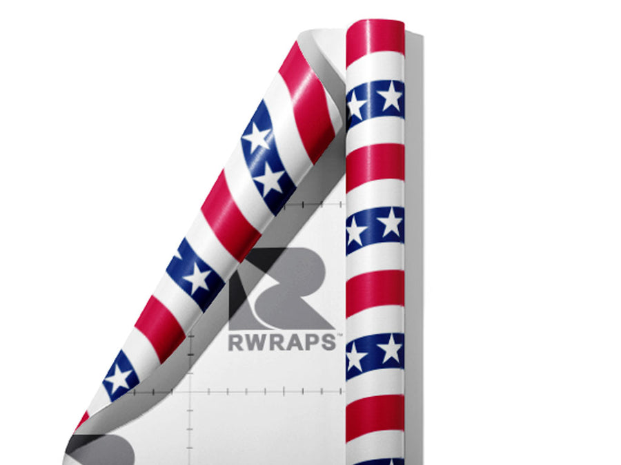 The Wave Americana Wrap Film Sheets~Rwraps Series 914 The Wave Americana Scrolled Sheet~4