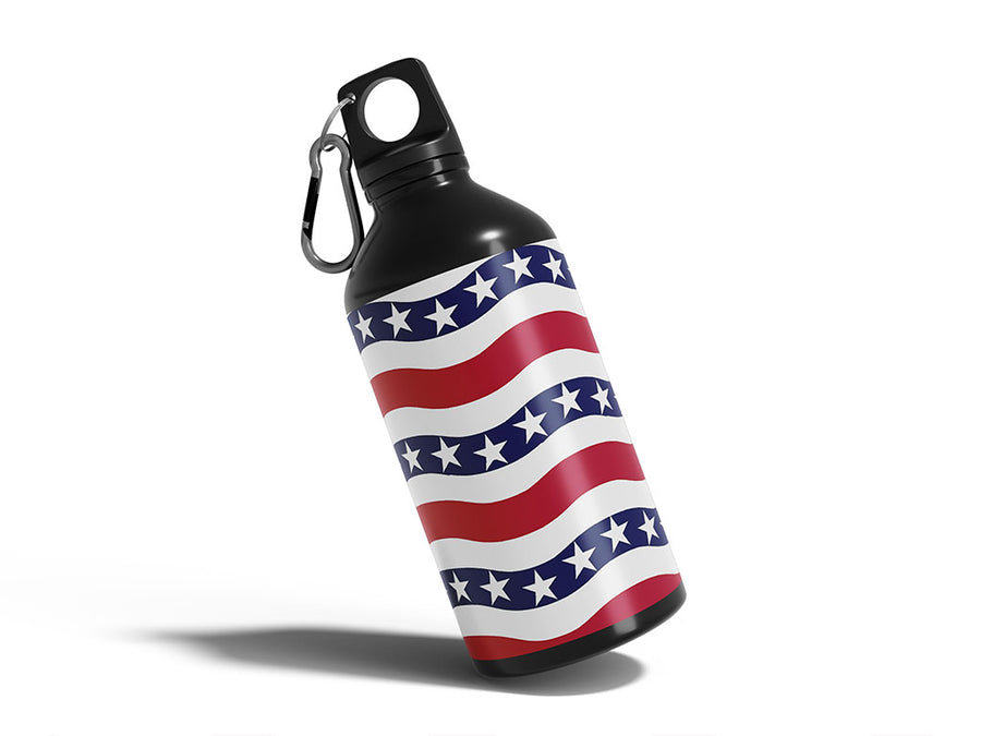 the wave  Water Bottle DIY Stickers