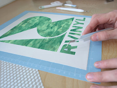 the waves watercolor Easy Weed Craft Vinyl