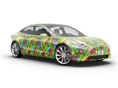 The Way Home Cityscape Vehicle Vinyl Wrap