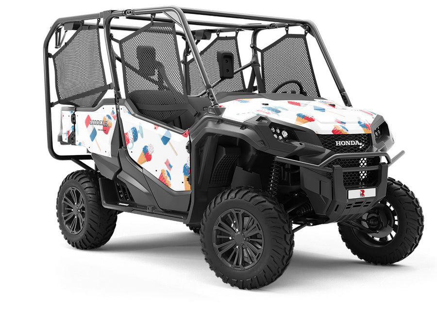 Theme Treats Americana Utility Vehicle Vinyl Wrap