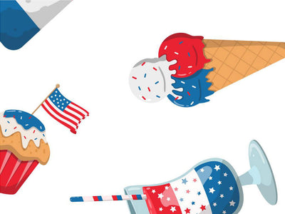 Theme Treats Americana Vinyl Wrap Pattern~Rwraps Series 914 Digitally Printed Vinyl Wrap~0