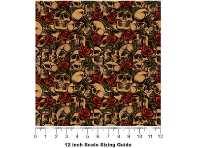 Thieves Honor Graffiti Vinyl Film Pattern Size 12 inch Scale~Rwraps Thieves Honor Graffiti Sizing Chart~2