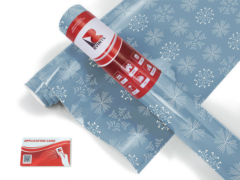 thin ice snowflake Craft Vinyl Roll