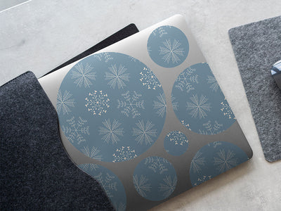 thin ice snowflake DIY Laptop Stickers