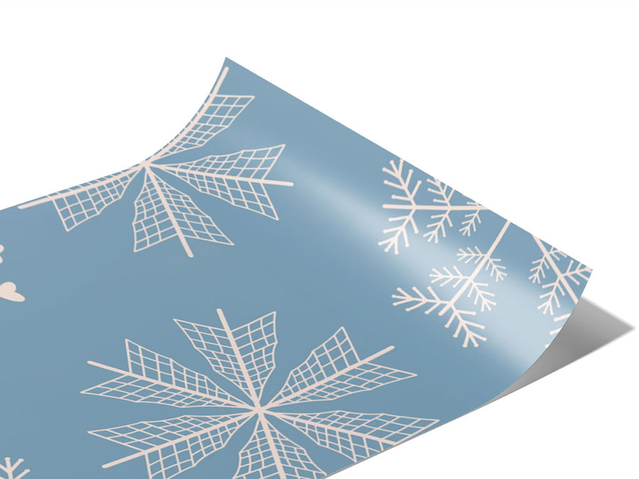 Thin Ice Snow Vinyl Wraps~Rwraps Series 914 Digitally Printed Vinyl Wrap~0