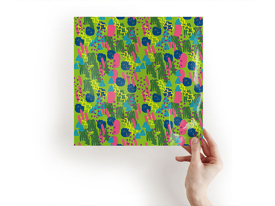 third day abstract geometric Craft Sheets