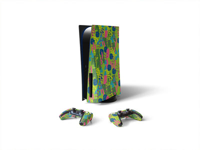 third day abstract geometric Sony PS5 DIY Skin