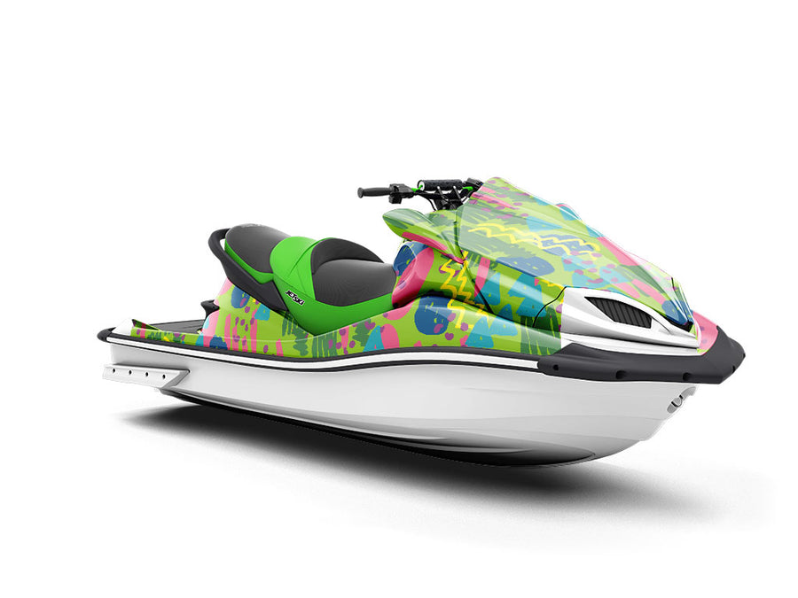 Third Day Abstract Jet Ski Vinyl Customized Wrap