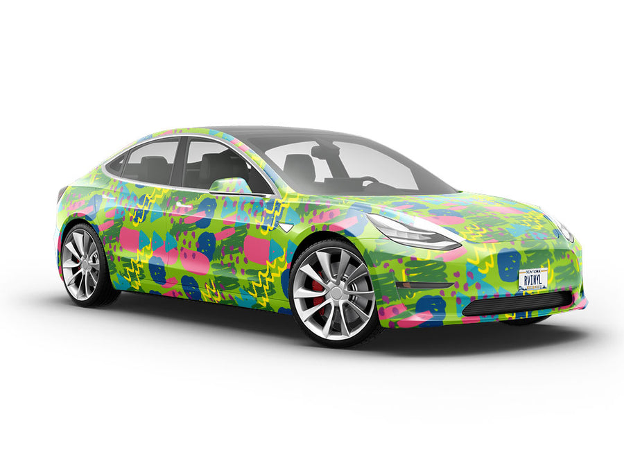 Third Day Abstract Vehicle Vinyl Wrap