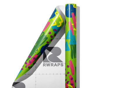Third Day Abstract Wrap Film Sheets~Rwraps Series 914 Third Day Abstract Scrolled Sheet~3