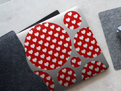 this much heart DIY Laptop Stickers