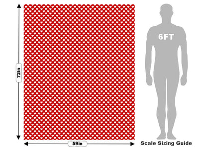 This Much Heart Vehicle Wrap Scale~Rwraps Series 914 This Much Heart Measurements~1