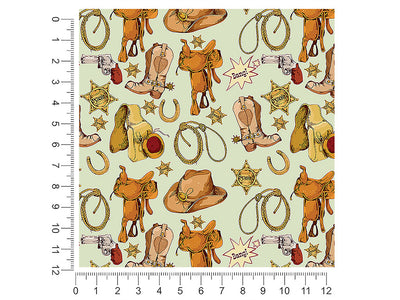 this town western 1ft x 1ft Craft Sheets