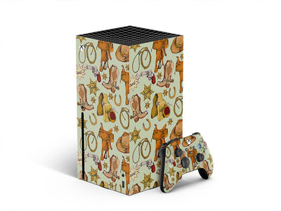 this town western XBOX DIY Decal