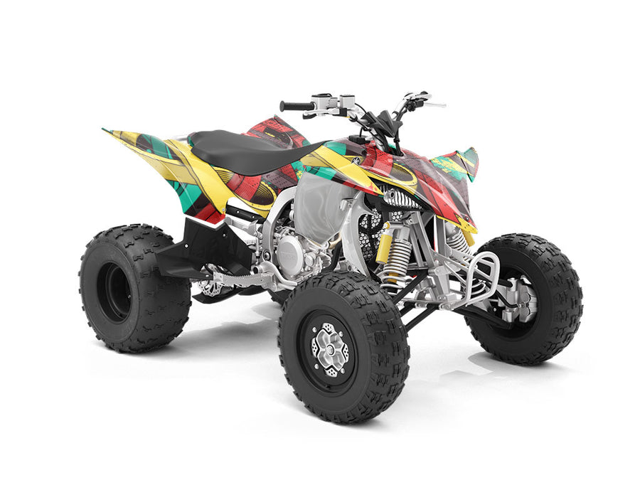 This Way Graffiti ATV Wrapping Vinyl