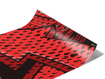 This Way Graffiti Vinyl Wraps~Rwraps Series 914 Digitally Printed Vinyl Wrap~0