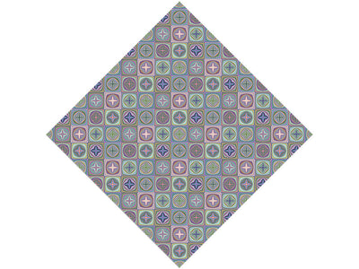 Thistle and Weed Mosaic Vinyl Wrap Pattern