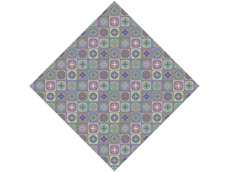 Thistle and Weed Mosaic Vinyl Wrap Pattern
