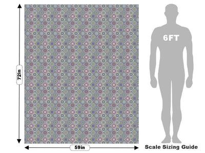 Thistle and Weed Mosaic Vehicle Wrap Scale~Rwraps Series 914 Thistle and Weed Mosaic Measurements~1