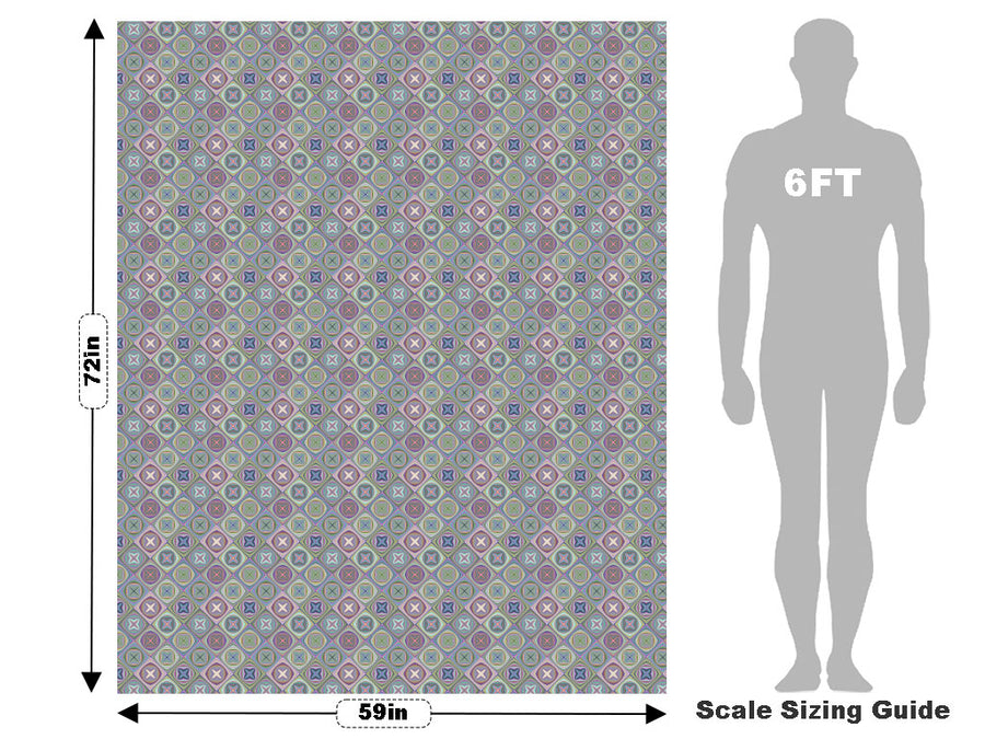 Thistle and Weed Mosaic Vehicle Wrap Scale~Rwraps Series 914 Thistle and Weed Mosaic Measurements~1
