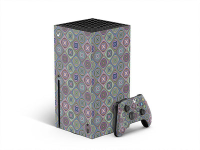 thistle and weed mosaic XBOX DIY Decal